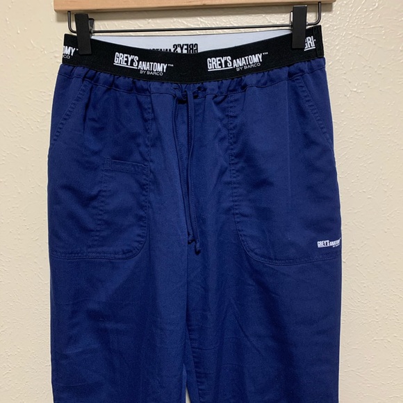 Grey’s Anatomy Active navy blue scrub pants - Picture 3 of 5